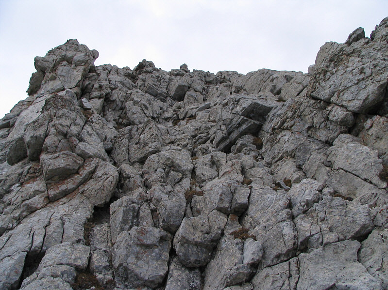 Some of the scrambling is perhaps on the high side of moderate in my opinion, but the rock is generally solid.