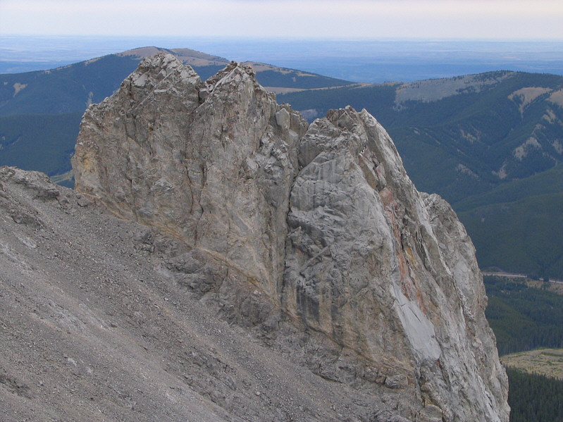 Probably seldom climbed...