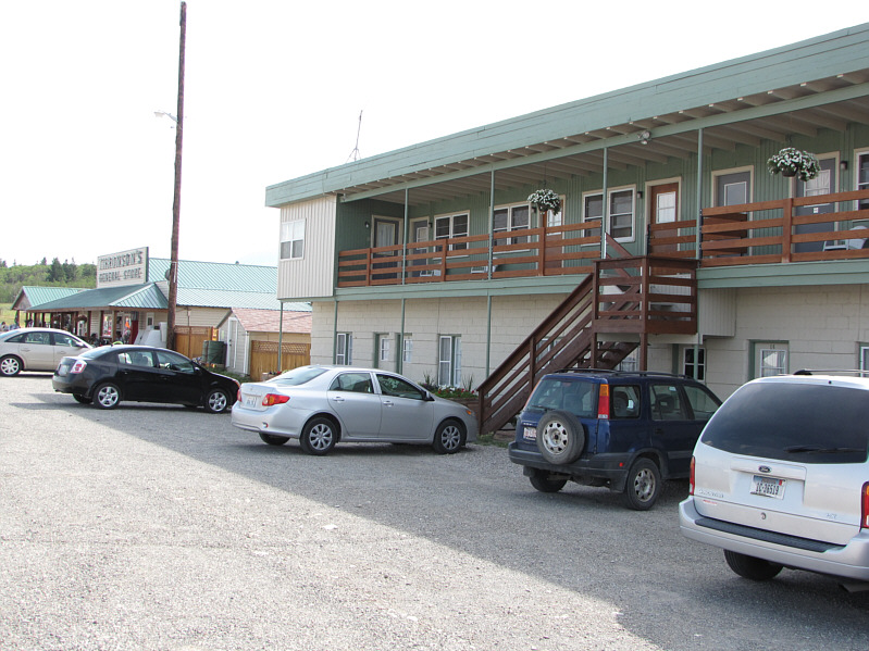 Dinah booked a room for the three of us for $90 USD.