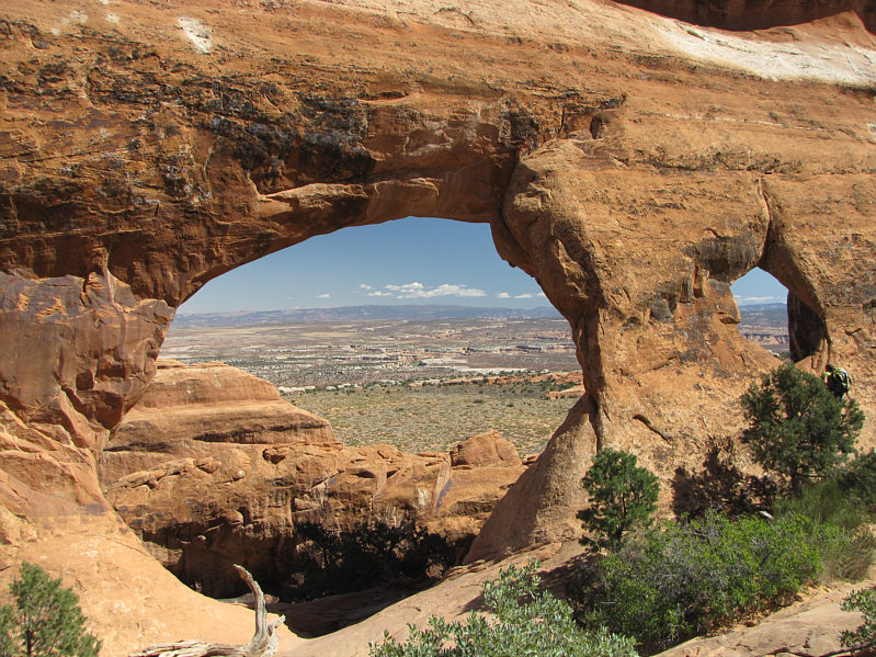 Unfortunately, I wasn't quick enough to snap this photo before the guy at far right entered into the picture to climb into the small hole.