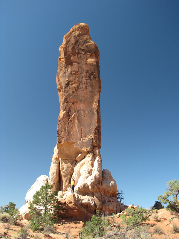 Kinda appropriate in a park full of "holes"!