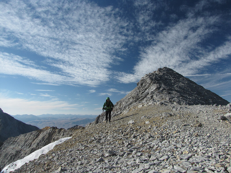 This is a good place to catch your breath before the final push to the summit.