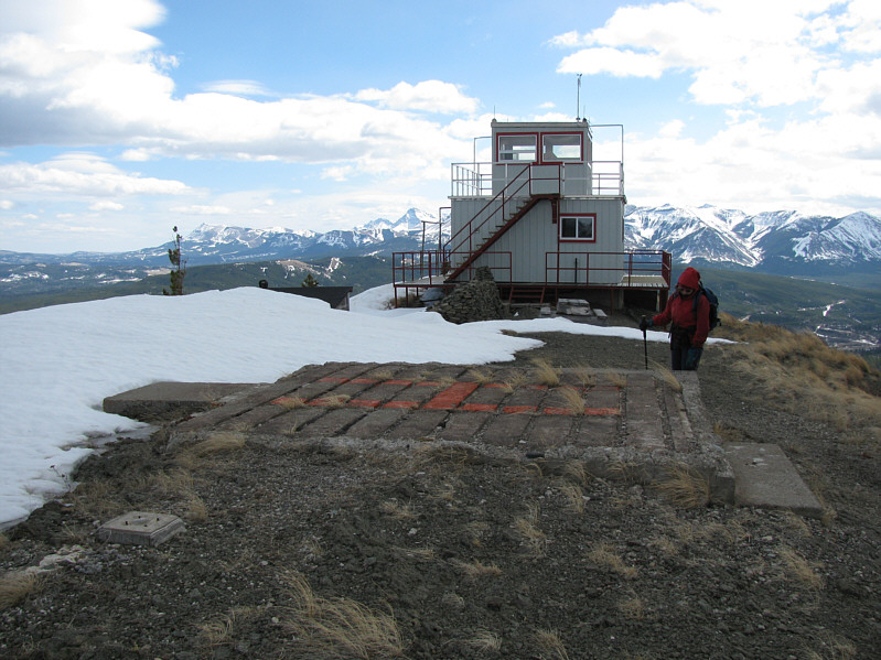 Wish we could have gotten a helicopter ride off this miserable little hill!