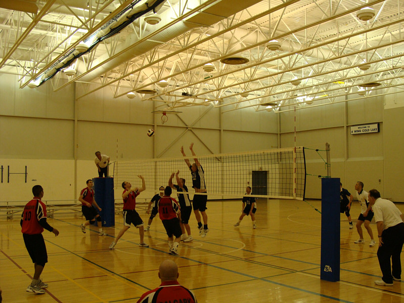 Pat had never played any competitive volleyball only a few short months ago!