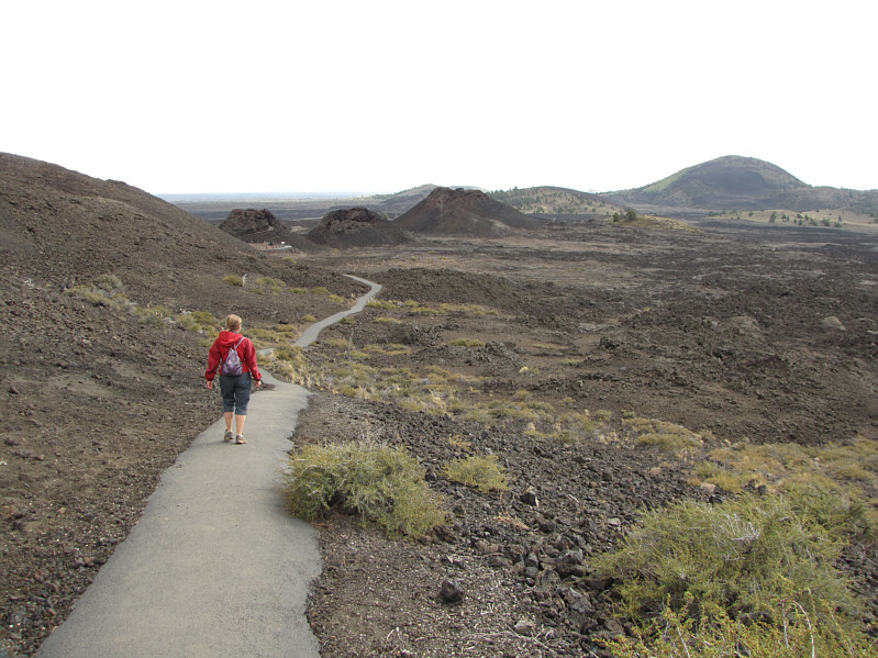The Spatter Cones were apparently heavily damaged by visitors before the park was established.