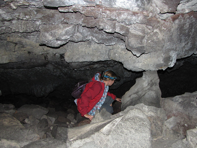 This cave is a bit spookier than the rest since it feels much more claustrophobic and is absolutely pitch black dark.