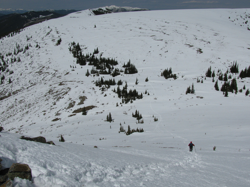 We still have a long slog ahead to get back to the car...