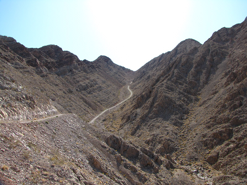 The double summits are not yet visible here