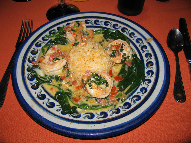 Not sure if the spinach really agreed with me afterwards...