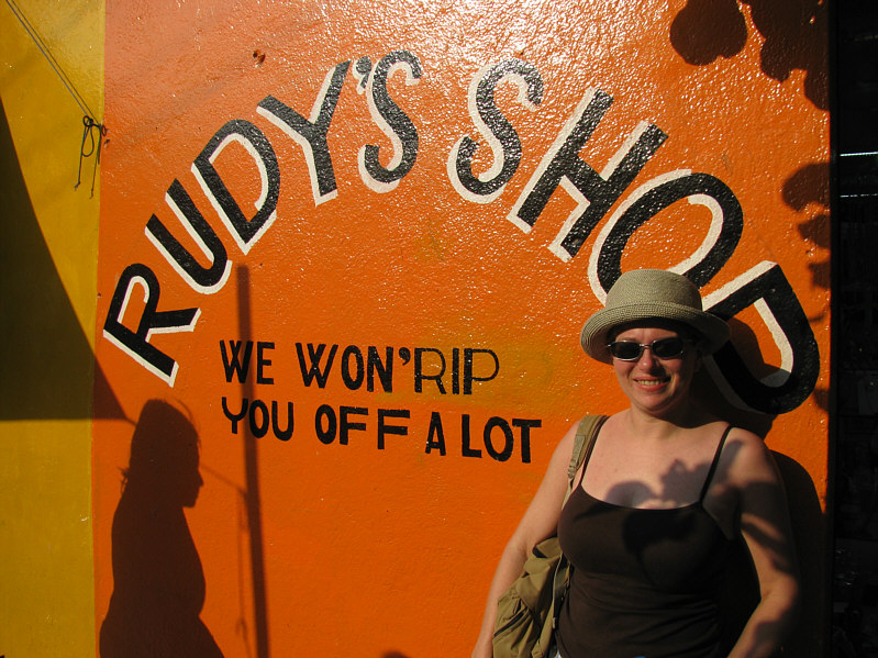 The sign kinda says it all, eh?