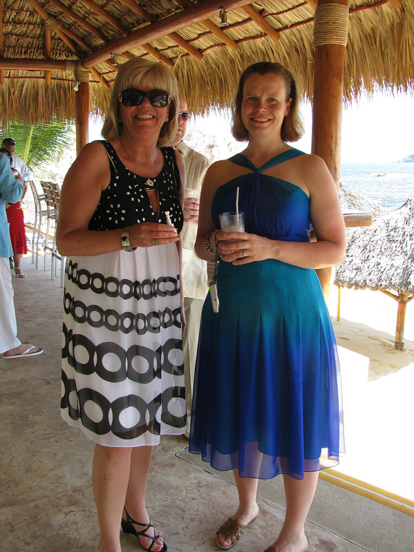 Tracy's dress is amazing!