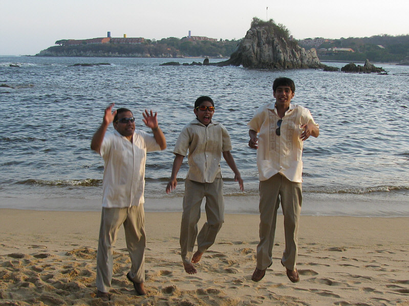 Ray:  Was that 1-2-JUMP or 1-2-3 and THEN jump??