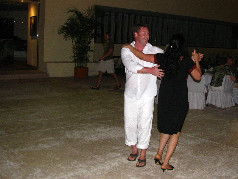 Chris is the consummate lady's man!