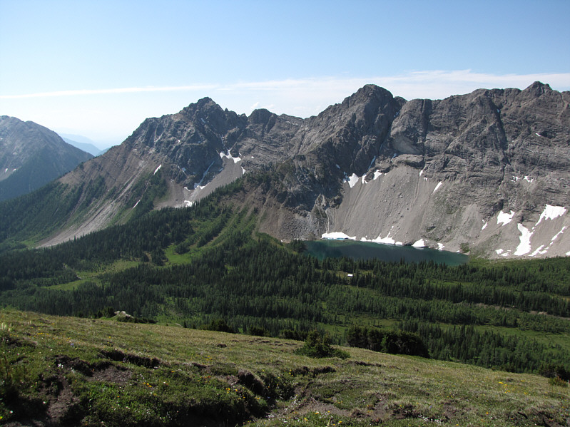 You can even spot the roof of Diana Lake Lodge.
