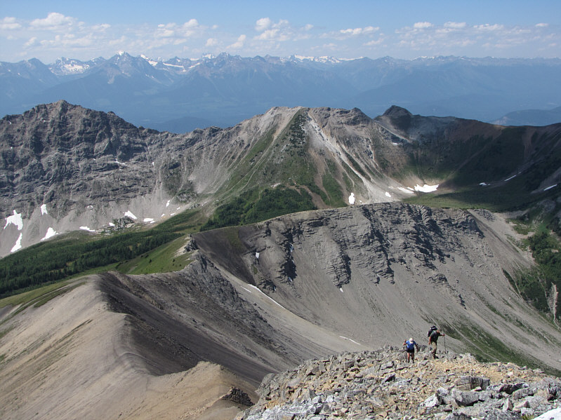 And the views are starting to open up...