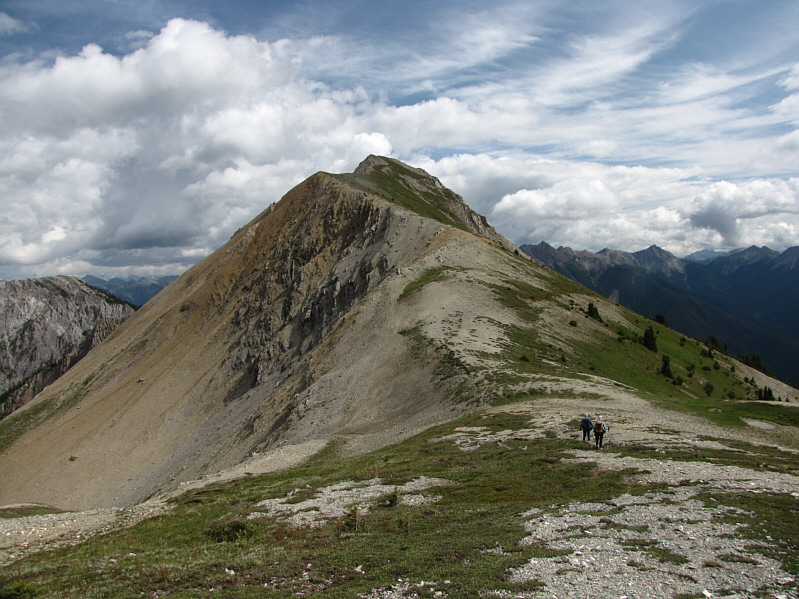 It's only about a 150-metre climb to the top.