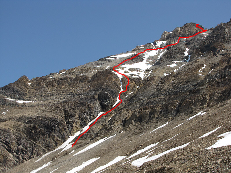 Notice how I avoided most of the snow.