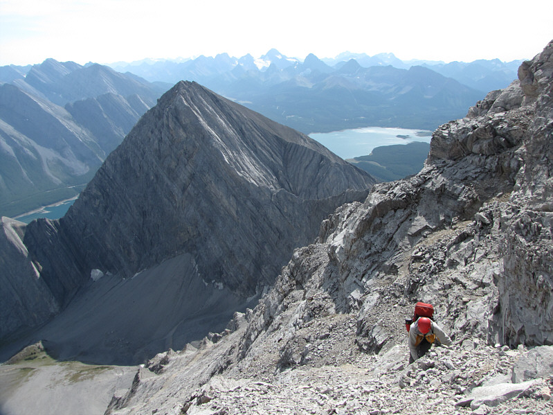 Unbeknownst to us, Marko & Co. were climbing up Mount Nestor at roughly about the same time.
