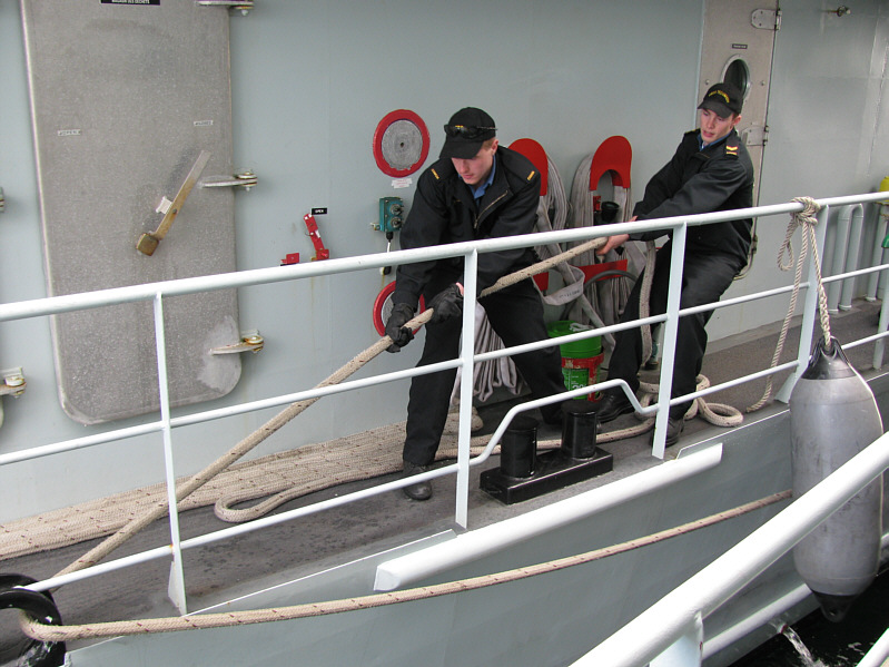 Boatswains get all the hard but fun jobs on ships.