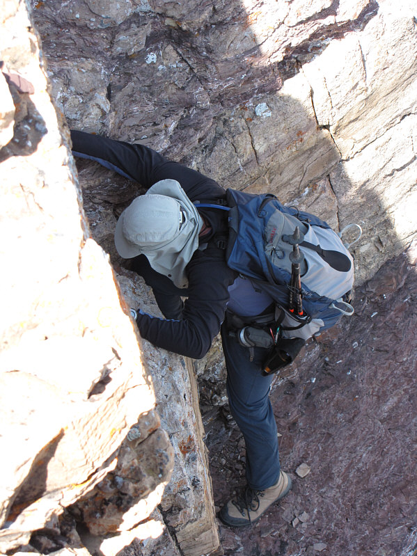 Best scrambling of the day!