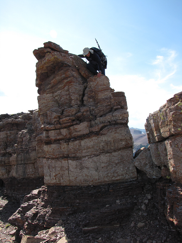 It's not visible here, but the exposure behind Bob is extreme!