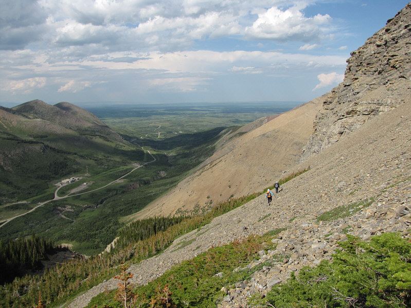 The hardest part was walking back out that bloody boring access road!