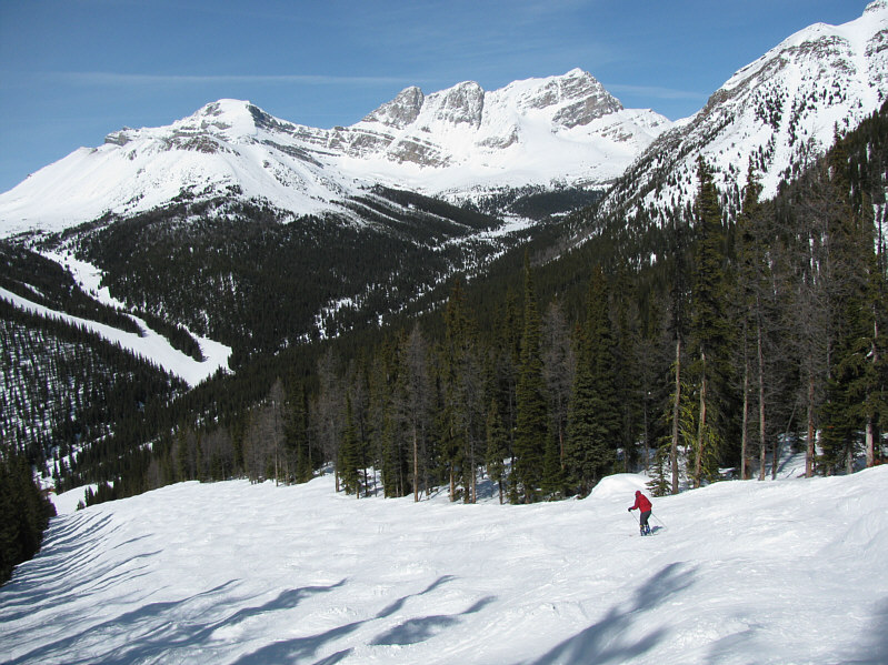 Whew!  These moguls tired me out.  Time to split!