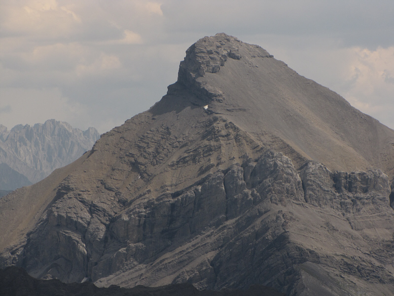 One of the worst scree slogs in Alan Kane's guidebook.