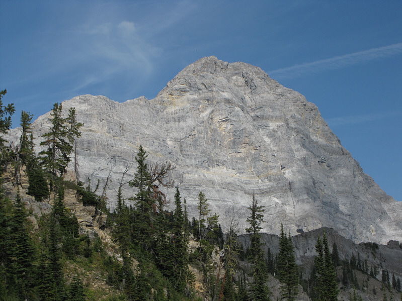 I wonder if this face has been climbed...