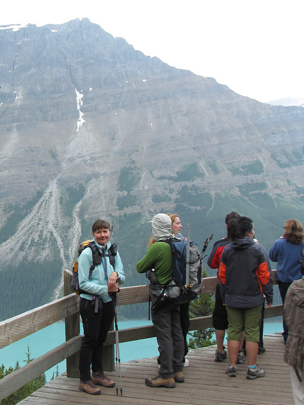 Ice axes always impress the tourists!