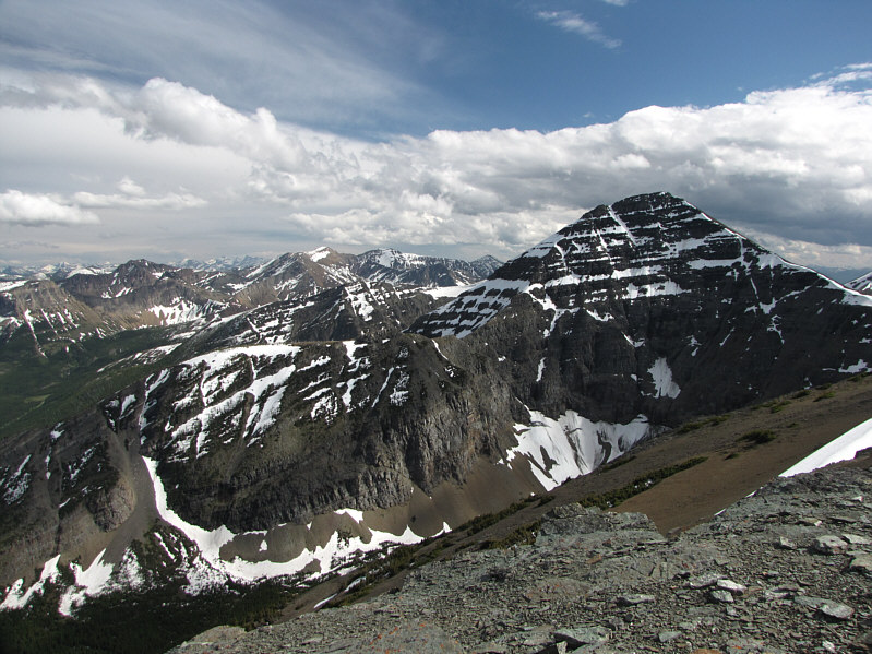 Interestingly, Mount Haig isn't even the highest peak in the range!