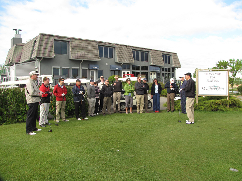 The clubhouse looks a bit like a townhouse complex...