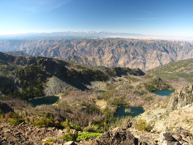 Yay. More peaks to bag in the distance!