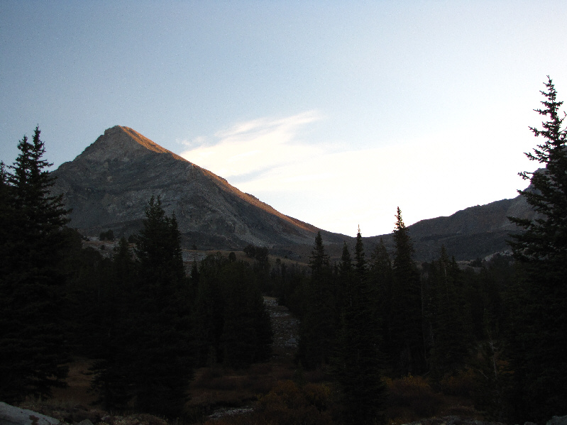 Only another 3.5 hours to the top from here!