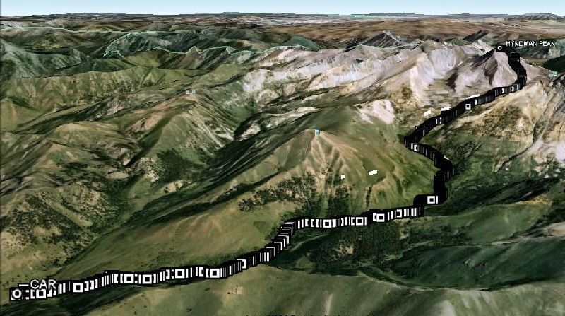 The track is edited slightly as I was getting some crazy readings on my GPS that day.