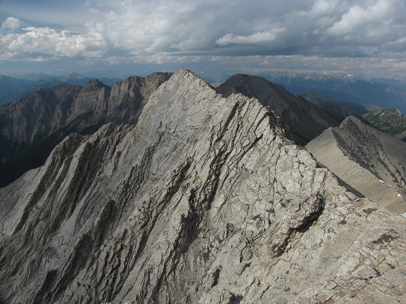 More impressive-looking than the south peak in my opinion.