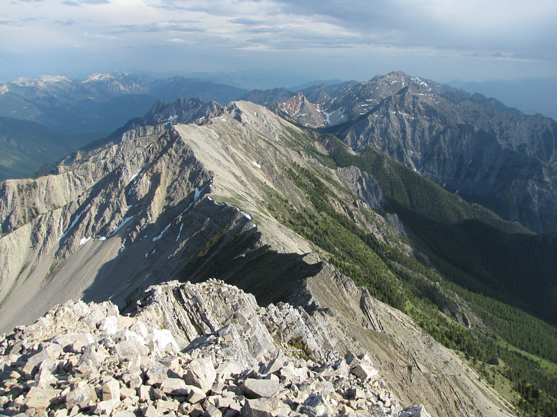 Looks like a ridge that Rick Collier would traverse for several days.