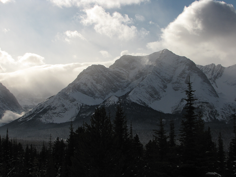 Looks dark and brooding on this day...