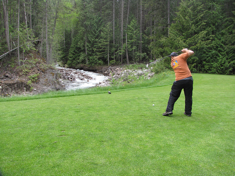 Just call me Happy Gilmore!