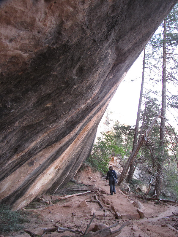 Kelly likes this kind of hiking!