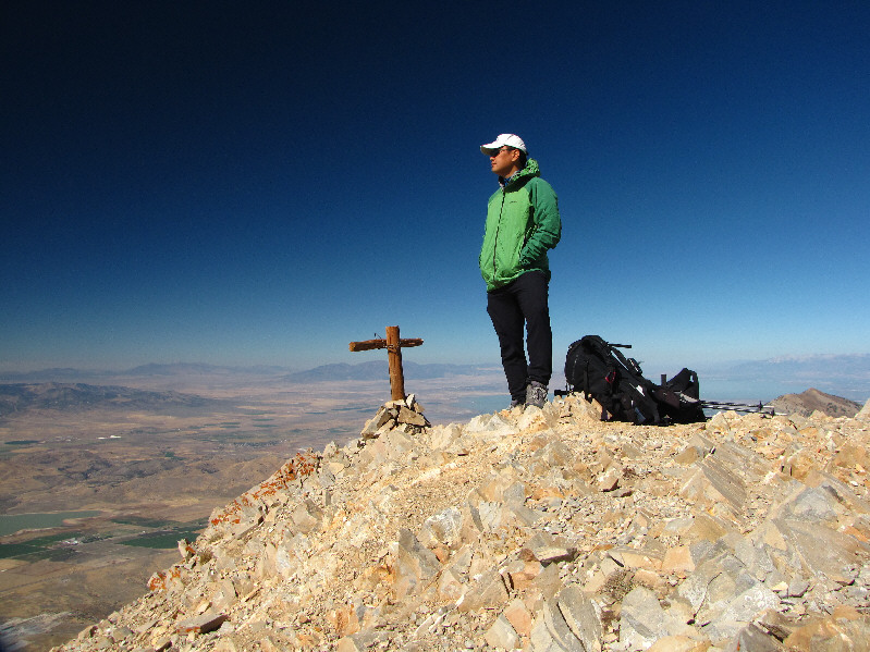 After tagging the south summit, it took me 3 years 4 months 13 days to tag the north summit!