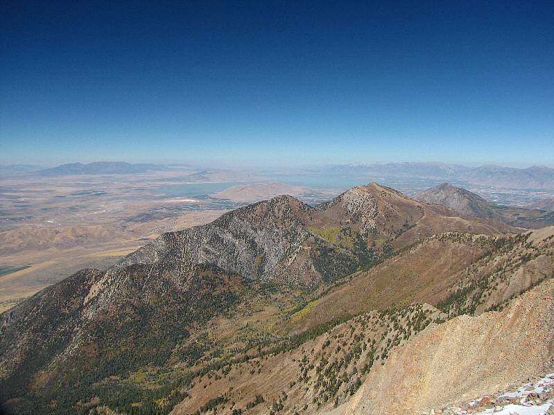 And somewhere on the horizon at right is Mount Timpanogos.