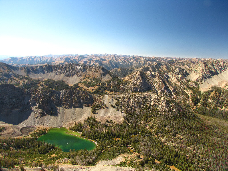 Look at all them peaks!  More scrambles than you can shake a stick at!!