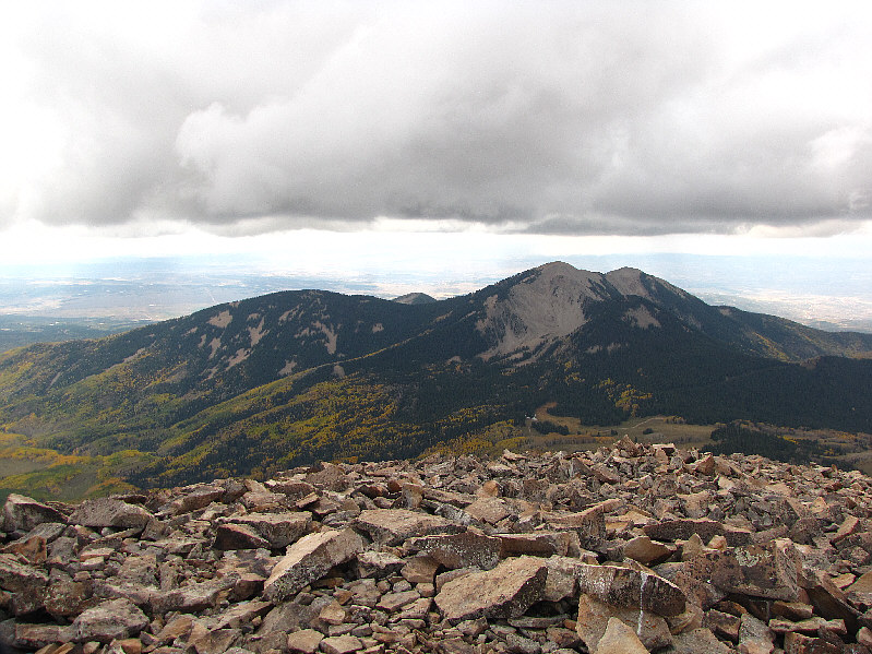 South Mountain is one of the few peaks in the range that ISN'T a 12,000-footer.