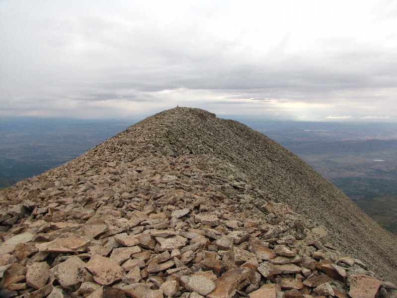 It's odd that the OTHER summit always looks higher!