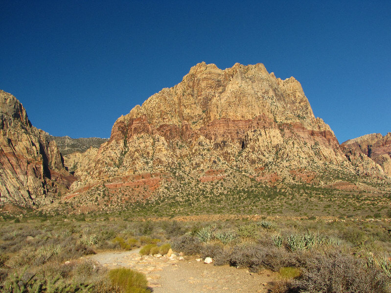 The point furthest to the right is the summit.