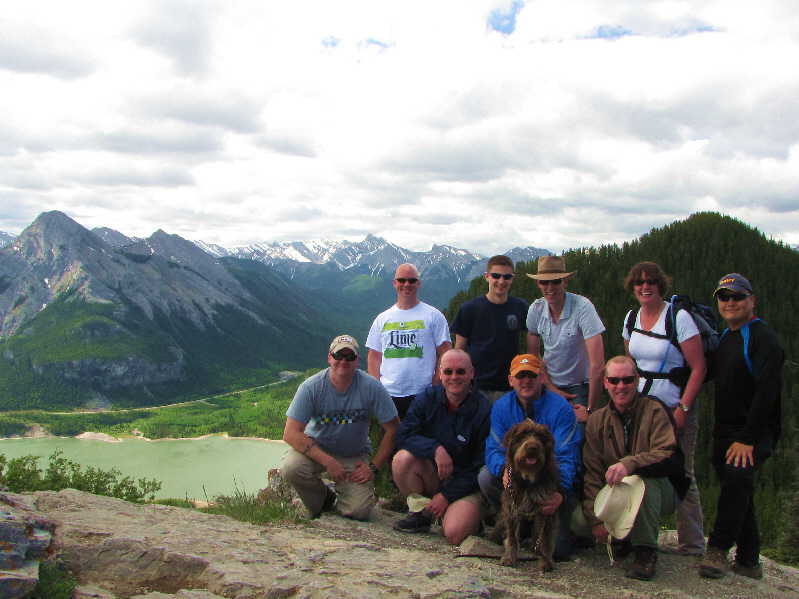 This was a fun bunch to hike with!
