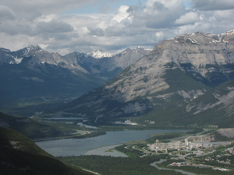 Strangely enough, I don't recognize the snowy peak in sunshine on the distant horizon.