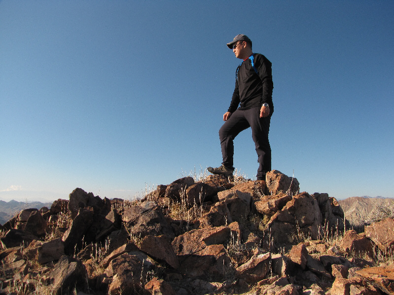 Took me a little over an hour to get here from Booth Pinnacle.