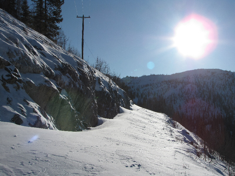 Good thing I didn't keep driving up the road!